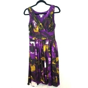 3/$25 Spiegel Size 2 Sleeveless Swing Dress Purple